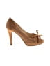 Butter Tan Heels Size 6 1/2 - photo 1