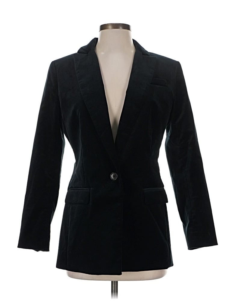 Pre-owned Jcrew Blazer Jacket In Black