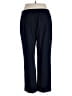 Dana Buchman Solid Blue Casual Pants Size 16 - photo 2
