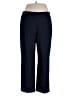 Dana Buchman Solid Blue Casual Pants Size 16 - photo 1