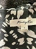 Monday Fun 100% Rayon Black 3/4 Sleeve Blouse Size S - photo 7