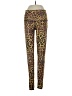 Teeki Animal Print Gold Leggings Size S - photo 1