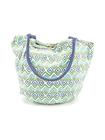Rock Flower Paper Tote (view 1)