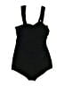 Profile by Gottex Black Bodysuit Size 10D - photo 1