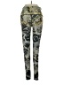 Teeki Print Gray Leggings Size S - photo 2