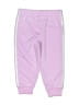 Adidas 100% Polyester Purple Track Pants 9-12 MO / 12 MO - photo 2