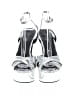 Nasty Gal Inc. Metallic Silver Sandals Size 7 - photo 2