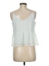 Old Navy 100% Polyester Green Sleeveless Blouse Size Med Petite - photo 2