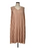 Neiman Marcus 100% Polyester Tan Casual Dress Size L - photo 1