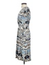 Axcess Paisley Blue Cocktail Dress Size S - photo 5