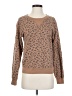 Abercrombie & Fitch Animal Print Tan Pullover Sweater Size XS - photo 1