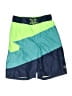 ZeroXposur 100% Polyester Color Block Blue Board Shorts Size 10 - 12 - photo 1