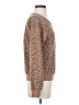 Abercrombie & Fitch Animal Print Tan Pullover Sweater Size XS - photo 4