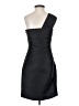 BCBGMAXAZRIA 100% Polyester Metallic Black Cocktail Dress Size 0 - photo 2