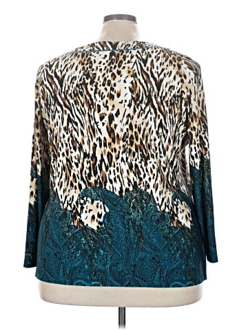 Susan Graver Long Sleeve T-Shirt (view 2)