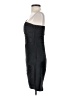 BCBGMAXAZRIA 100% Polyester Metallic Black Cocktail Dress Size 0 - photo 5