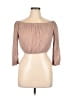 Lulus Brown 3/4 Sleeve Top Size 1X - photo 1