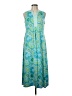 Ruby Rd. Paisley Blue Teal Casual Dress Size M (petite) - photo 1