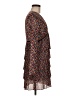 The Kooples 100% Polyester Print Black Cocktail Dress Size Med (2) - photo 4