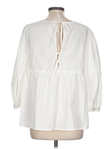 Who What Wear 3/4 Sleeve Blouse (view 2)