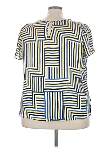 Liz Claiborne Short Sleeve Blouse (view 2)