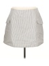BP. 100% Cotton Stripes Gray Casual Skirt Size L - photo 1