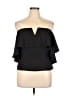 Free Press Black Sleeveless Blouse Size XL - photo 1