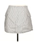 BP. 100% Cotton Stripes Gray Casual Skirt Size L - photo 2