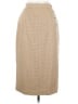 L.L.Bean Houndstooth Tan Wool Skirt Size 6 - photo 1