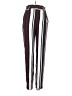 Express 100% Polyester Stripes Burgundy Track Pants Size 00R - photo 1