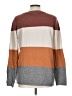 Pinque Color Block Brown Pullover Sweater Size L - photo 2