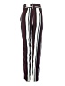 Express 100% Polyester Stripes Burgundy Track Pants Size 00R - photo 2