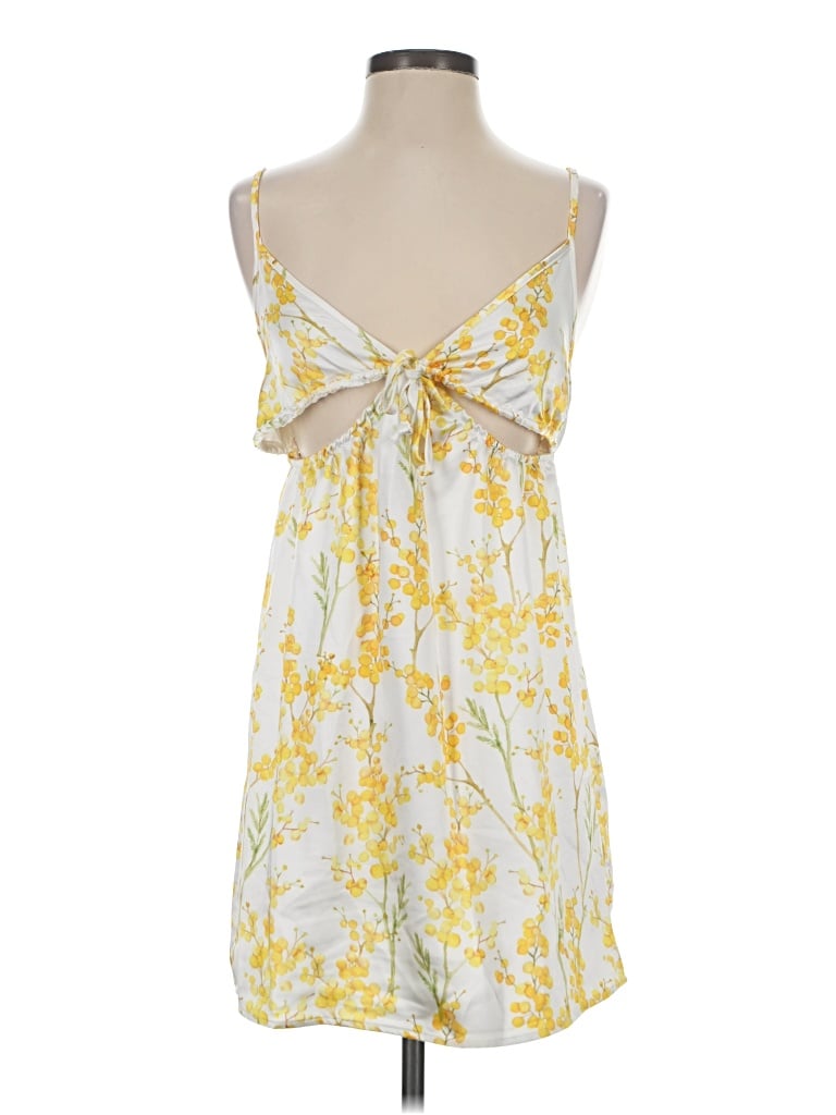 Pre-owned Assorted Brands Casual Dress In Yellow