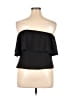 Free Press Black Sleeveless Blouse Size XL - photo 2