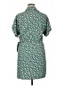 Intempo 100% Polyester Print Teal Casual Dress Size XL - photo 2
