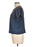Madewell Blue Short Sleeve Top Size L - photo 5