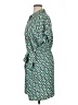 Intempo 100% Polyester Print Teal Casual Dress Size XL - photo 5