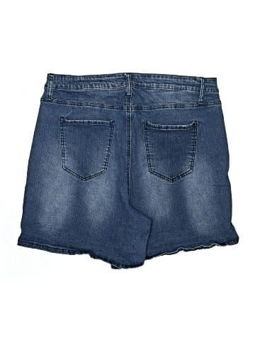 Hydraulic Denim Shorts (view 2)