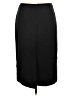 John Meyer 100% Polyester Solid Black Formal Skirt Size 14 - photo 2