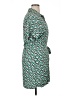 Intempo 100% Polyester Print Teal Casual Dress Size XL - photo 4