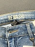 Rewash Color Block Blue Jeans Size 9 - photo 7