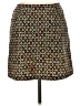 Express 100% Polyester Argyle Green Casual Skirt Size 7 - 8 - photo 1