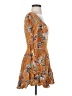 Ecote Floral Orange Cocktail Dress Size 4 - photo 4