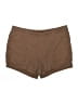 Old Navy Solid Brown Khaki Shorts Size L - photo 1