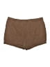 Old Navy Solid Brown Khaki Shorts Size L - photo 2