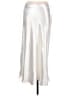 Francesca's 100% Polyester Metallic Silver Formal Skirt Size M - photo 1