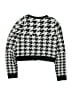 Aqua Houndstooth Silver Cardigan Size L (youth) - photo 2