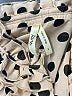 Truth NYC 100% Polyester Polka Dots Tan Short Sleeve Blouse Size S - photo 7