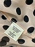 Truth NYC 100% Polyester Polka Dots Tan Short Sleeve Blouse Size S - photo 8