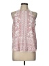 Blu Pepper 100% Polyester Pink Sleeveless Blouse Size L - photo 1